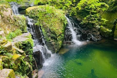 滝の絶景と赤目四十八滝トレイルラン