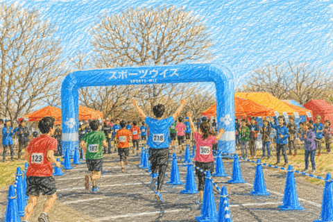 季節の彩湖ハーフマラソン